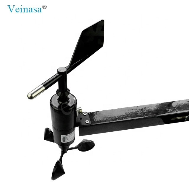 Veinasa-FXS Hote Sale RS485 Awning Wind Sensor Turbine Speed Sensor Vane Meter Waterproof Anemometer Wind Direction Anemometer