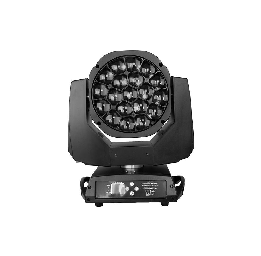 Weinas Brand 19*15W RGBW Built-In 6 Channel Models DMX Control LED Moving Head Light