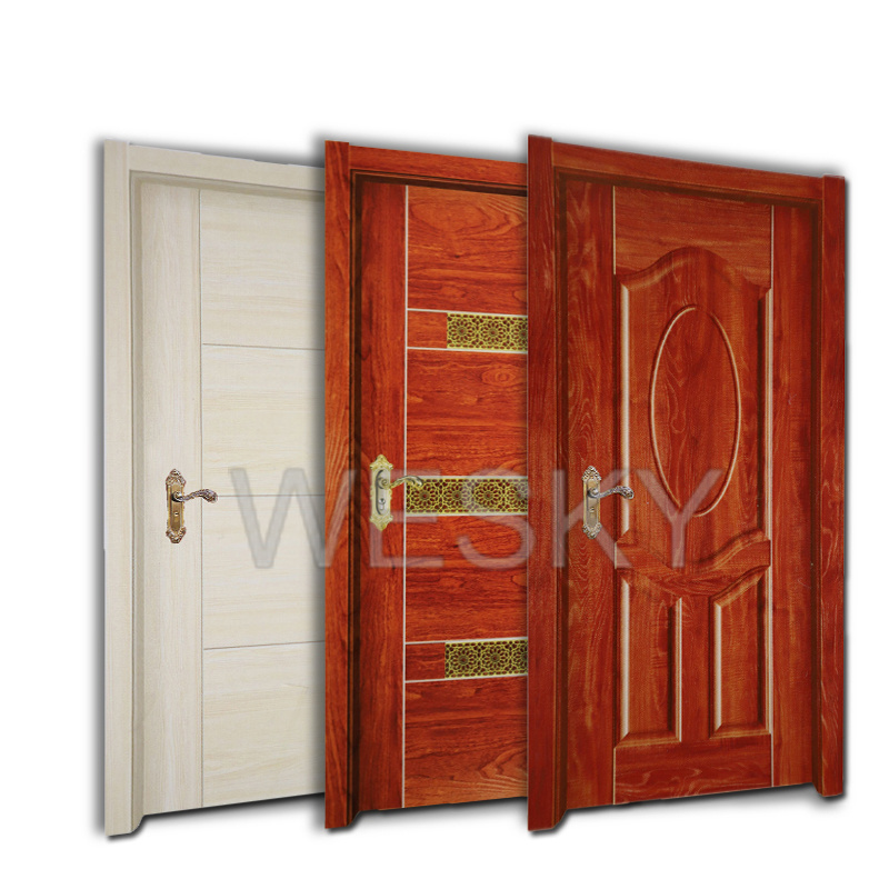 High Quality Modern New Design Luxury Waterproof Main Entry Interior wood Door