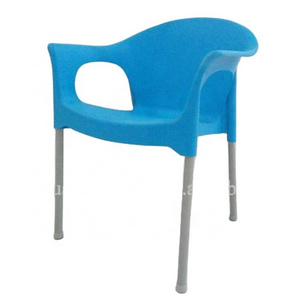 PP Plastic  Metal Leg Anti-UV Outdoor Chair Restaurant chair Dining chair Armchair