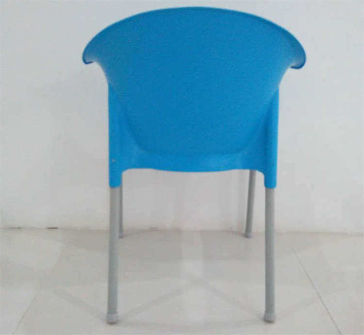 PP Plastic  Metal Leg Anti-UV Outdoor Chair Restaurant chair Dining chair Armchair