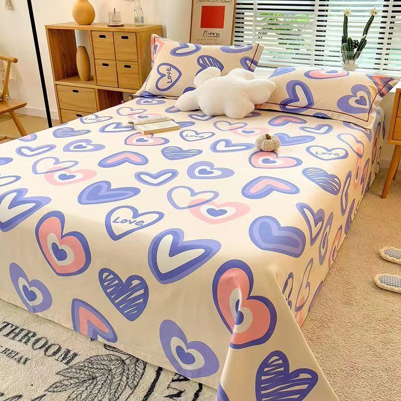 Wholesaler 225 cm 70GSM pigment print woven microfiber polyester bed sheet fabric for home textile Mexico