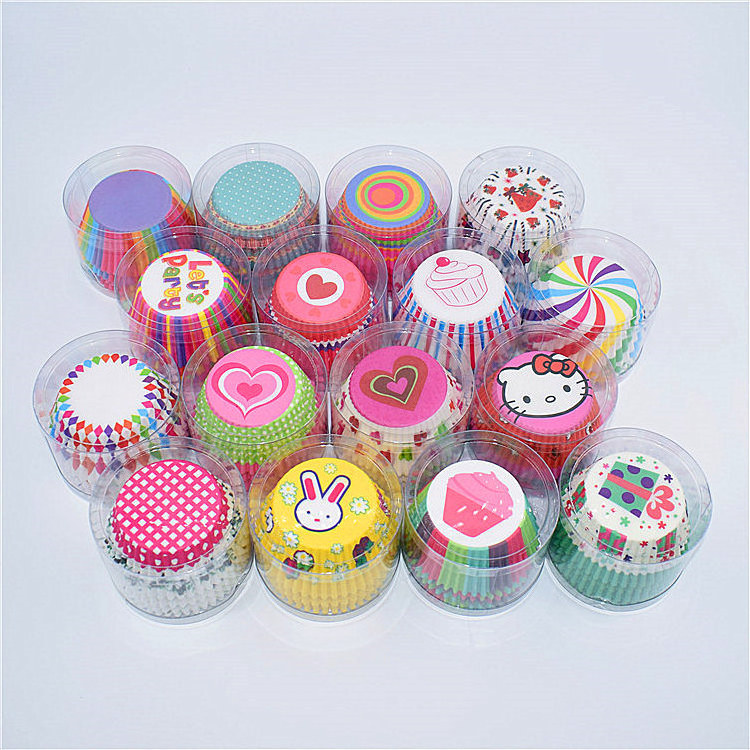 Wholesale high temperature oil proof food grade cake cup muffin baking cupcake paper holder for oven