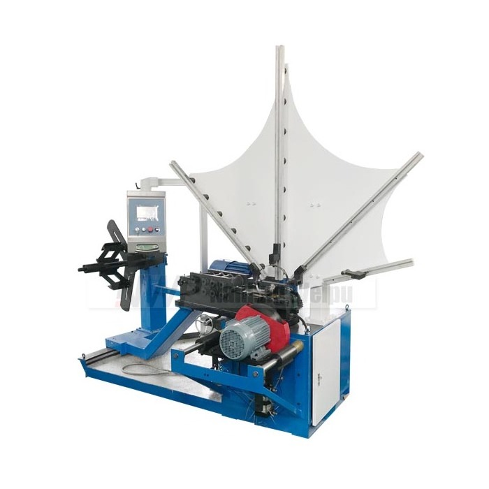 Factory price 80mm spiral air duct forming production line machine