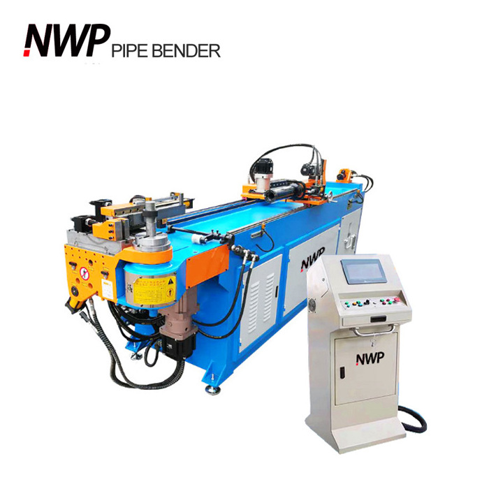 NC Manual Rectangular Tube 50mm SS Metal Steel Pipe Bending Machine Hot In Malaysia