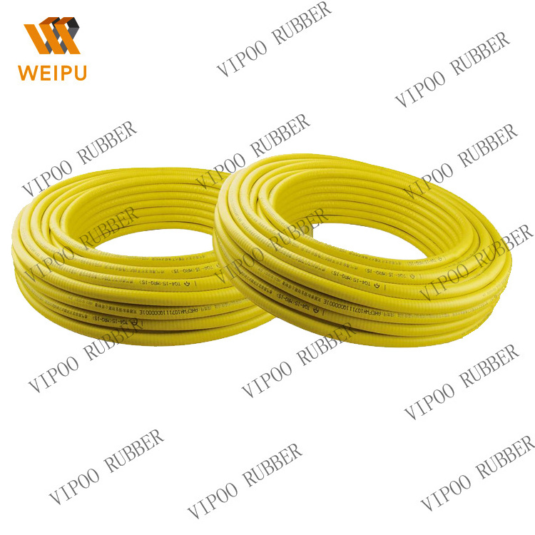 PVC natural gas hose gasoline fuel resistant lpg flexible propane cooker natural gas bottle appliance gas hob hose