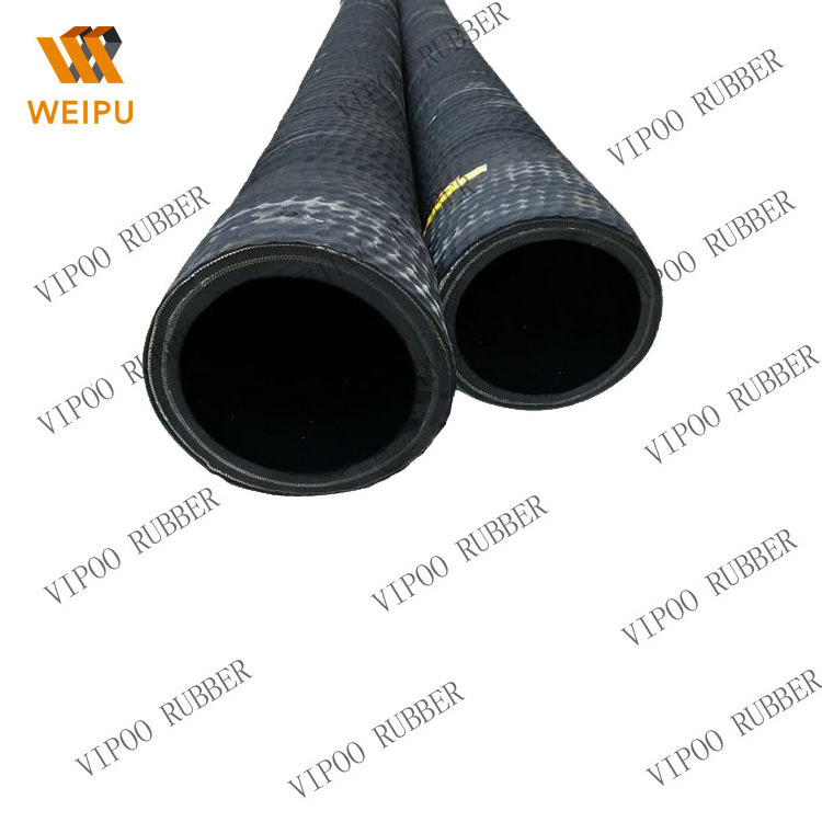 10m Sand pump Pumping sand hose 4 inch steel wire rubber Pumping sand hose is used to absorb and discharge sediment 4in