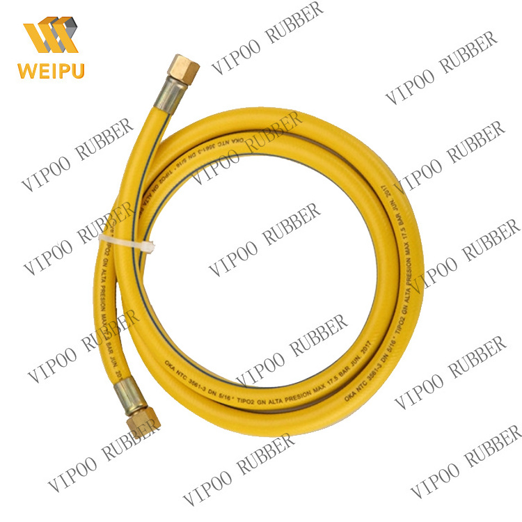 PVC natural gas hose gasoline fuel resistant lpg flexible propane cooker natural gas bottle appliance gas hob hose