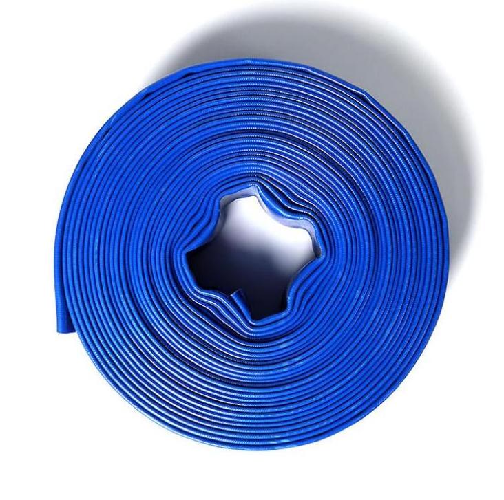 blue Water pump hose Construction site drainage plastic-coated water pipe High-pressure explosion-proof mud pumping water pipe