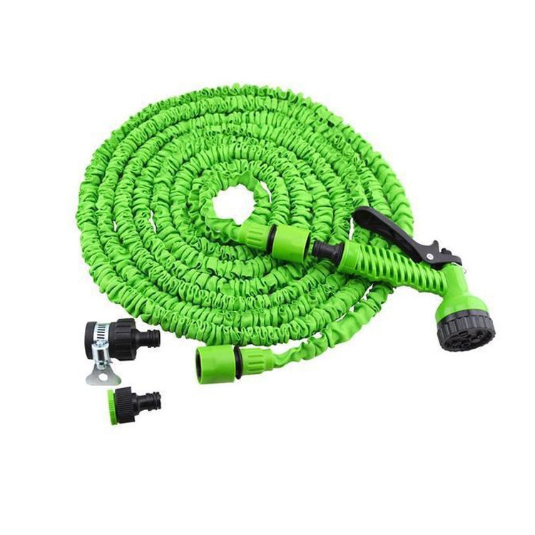 Expandable Garden Hose Gift Card Holder Plastic Quick Connector Water Hose ABS Plastic Flexible Rubber Opp Bag Blue