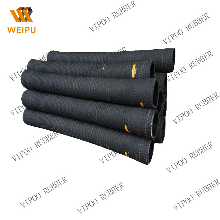 10m Sand pump Pumping sand hose 4 inch steel wire rubber Pumping sand hose is used to absorb and discharge sediment 4in