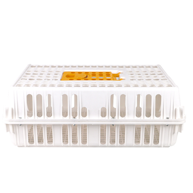 Poultry plastic chicken chick broiler layer duck pigeon dove transport cage crate case box