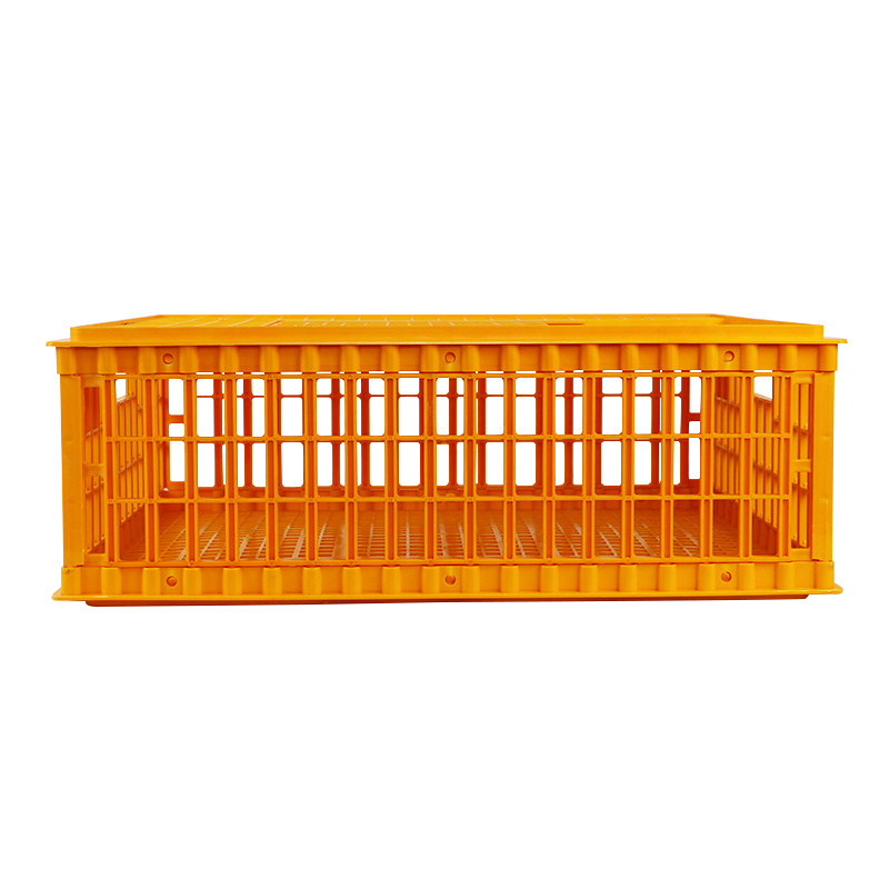 75*55*27cm Poultry Carrier Crate Plastic PE Chicken Transport Cage Transport Bird Cages