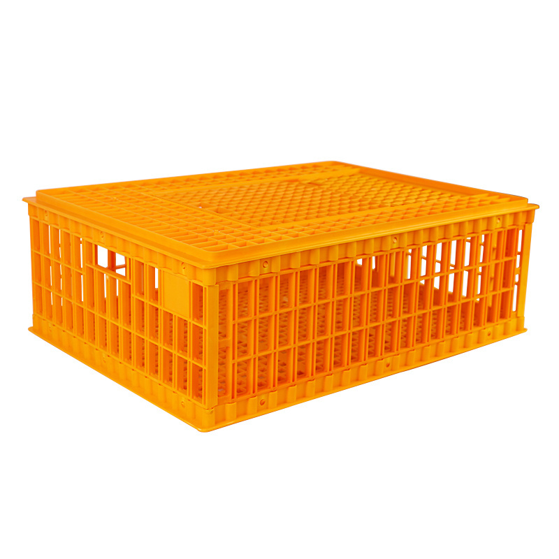 75*55*27cm Poultry Carrier Crate Plastic PE Chicken Transport Cage Transport Bird Cages