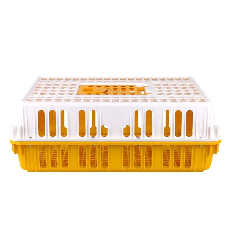 Poultry plastic chicken chick broiler layer duck pigeon dove transport cage crate case box