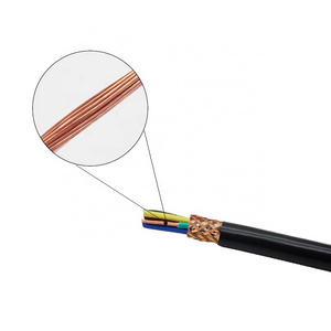 Standard RVVP 3 core 0.75mm2 Copper Conductor Material Shielded Flexible Electric Cable