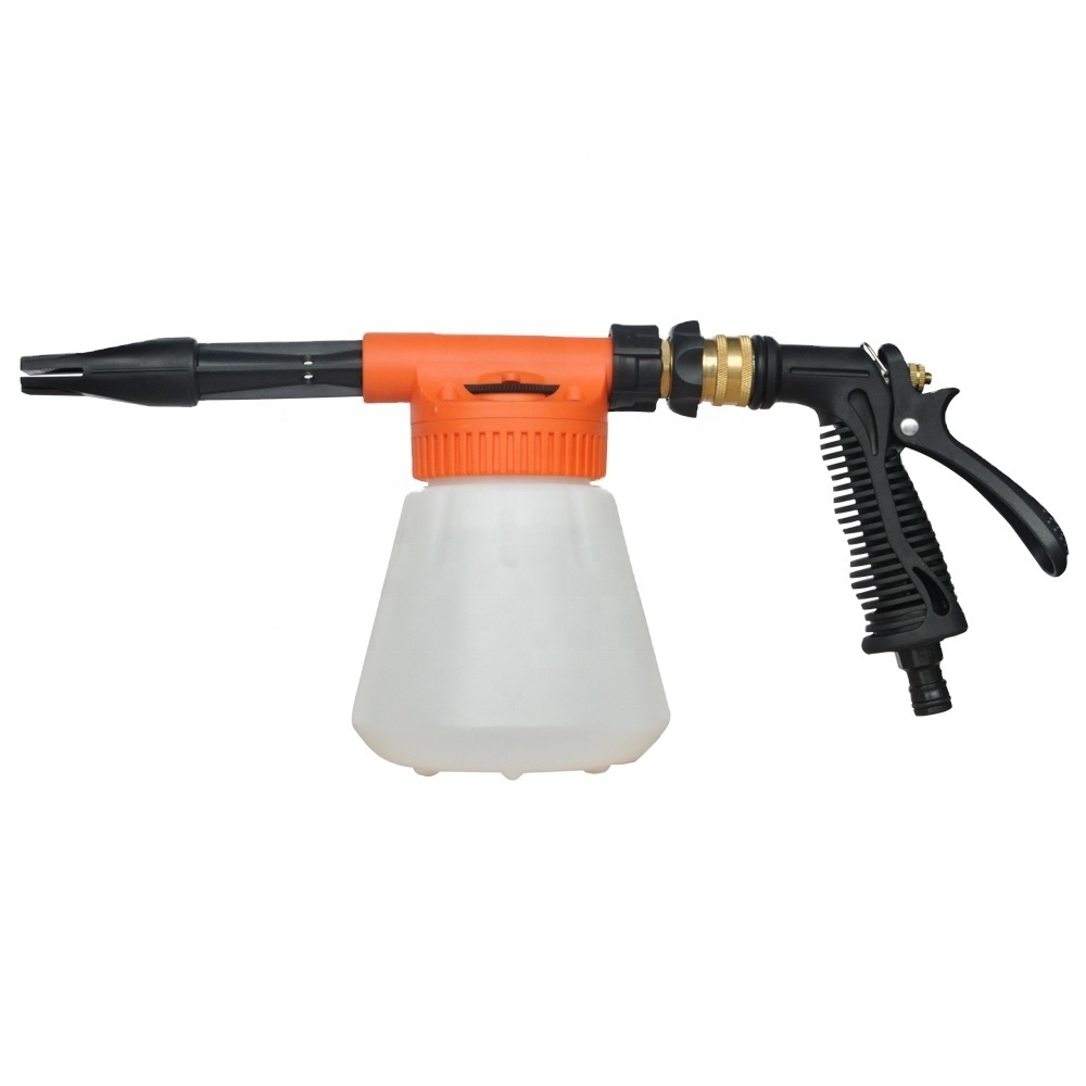 Standard Car Washer Soap Foam Gun with Gift Detailing Foamer Cannon & Hose Attachment for Boat Cleaning and Auto Care