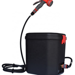 Portable Multifunction Outdoor Electric Shower Kit for Camping Hiking and Travel Car Washer Included ABS Material Price