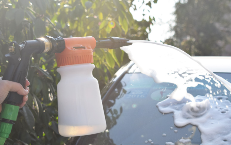 Soap Foam Gun for Boat Cleaning Car Washing Foam Cannon auto Detailing Standard garden hose Soap Dispenser foam sprayer