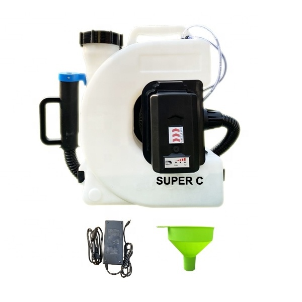 Electric Fogger Machine, Insect Fogger Backpack Sprayer - ULV Fogger with Extended Commercial Hose & Padded Straps (4 Gallon)