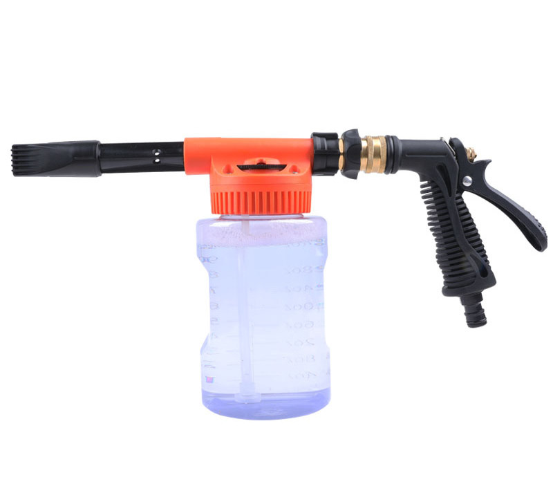 Foam Cannon for Garden Hose, Adjustment Ratio Dial Foam Gun, Car Wash Soap Spray Foamer