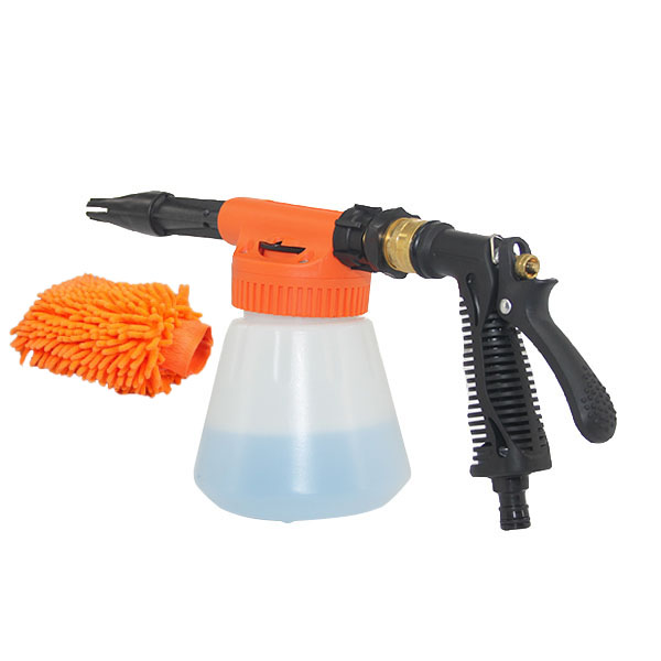 Car wash foam gun washing sprayer gun cleaner No Pressure washer Soap foam concentration bubble party Spot-free auto detailing