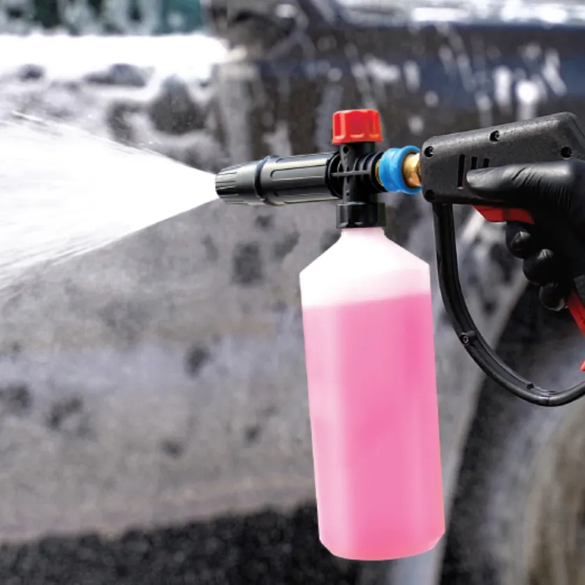 Foam Blaster Spray Nozzle for Power Washer - Car Cleaning Soap Dispenser Attachment Pressure Washer Foam Cannon Snow Foam Lance