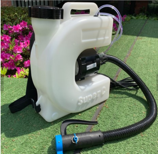 Rechargeable ULV Cable-Free Greenhouse AC Fogger Backpack Pest Control Sprayer Blower Sterilization