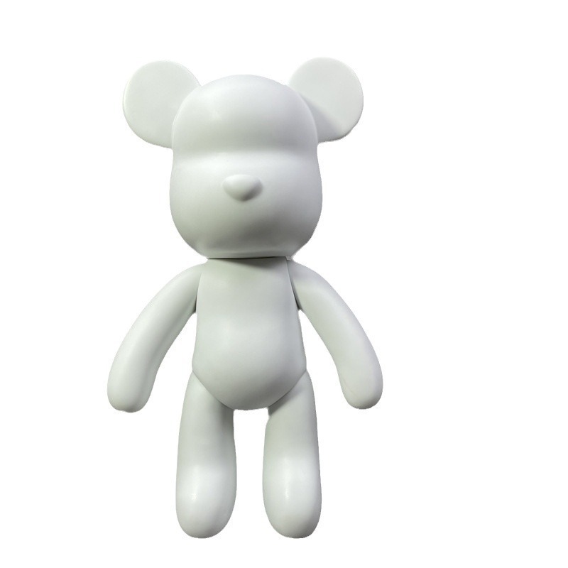 Diy Blank Hot Sales Bearbricks Fluid Bear White Ant Cute Fluid Bear DIY Fluid Bear For Kids and Adult