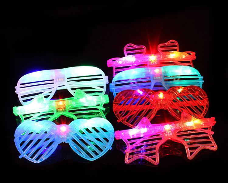 LED Glasses Glow in the Dark Light up Glasses Neon Party Favors Glow Glasses for Kid Adult Birthday Party Supplies