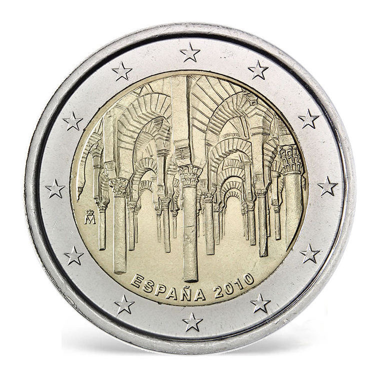 Promotional new souvenir metal coin euro coins