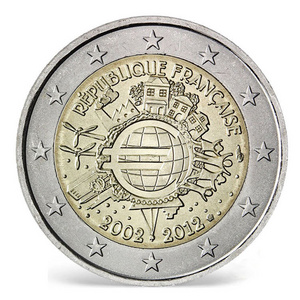 Promotional new souvenir metal coin euro coins