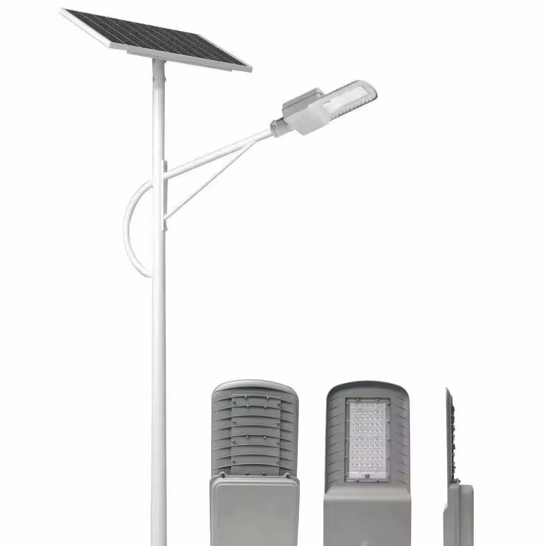 solar street light ip65  high brightness easy replace 60w 8m led solar street light