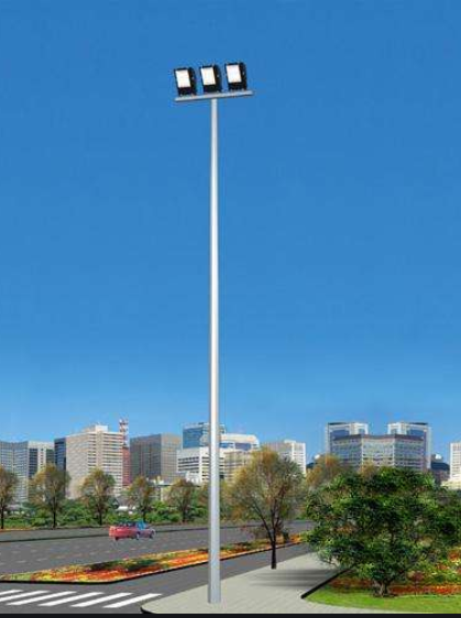 Middle High Mast Lighting Pole 50 Aluminum 65 1000 Watt 1000W IP65 Halogen Bulbs E40 100 Led Flood Light