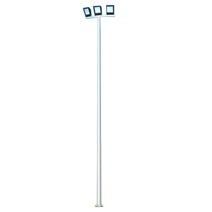 Middle High Mast Lighting Pole 50 Aluminum 65 1000 Watt 1000W IP65 Halogen Bulbs E40 100 Led Flood Light