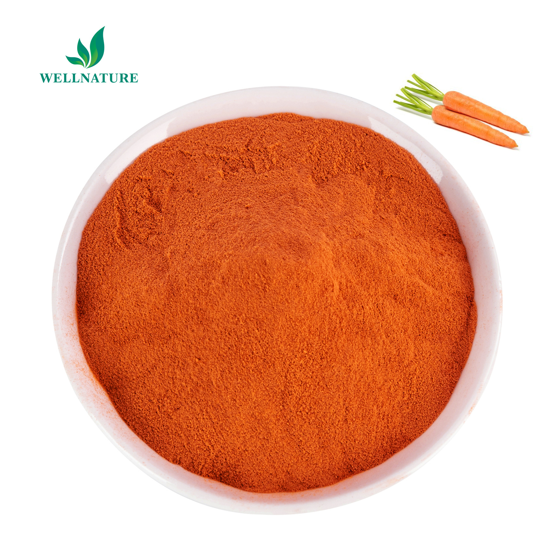 Wellnature Carrot Extract Beta Carotene Organic Natural 1% 3% Crystals Beta Carotene 98%