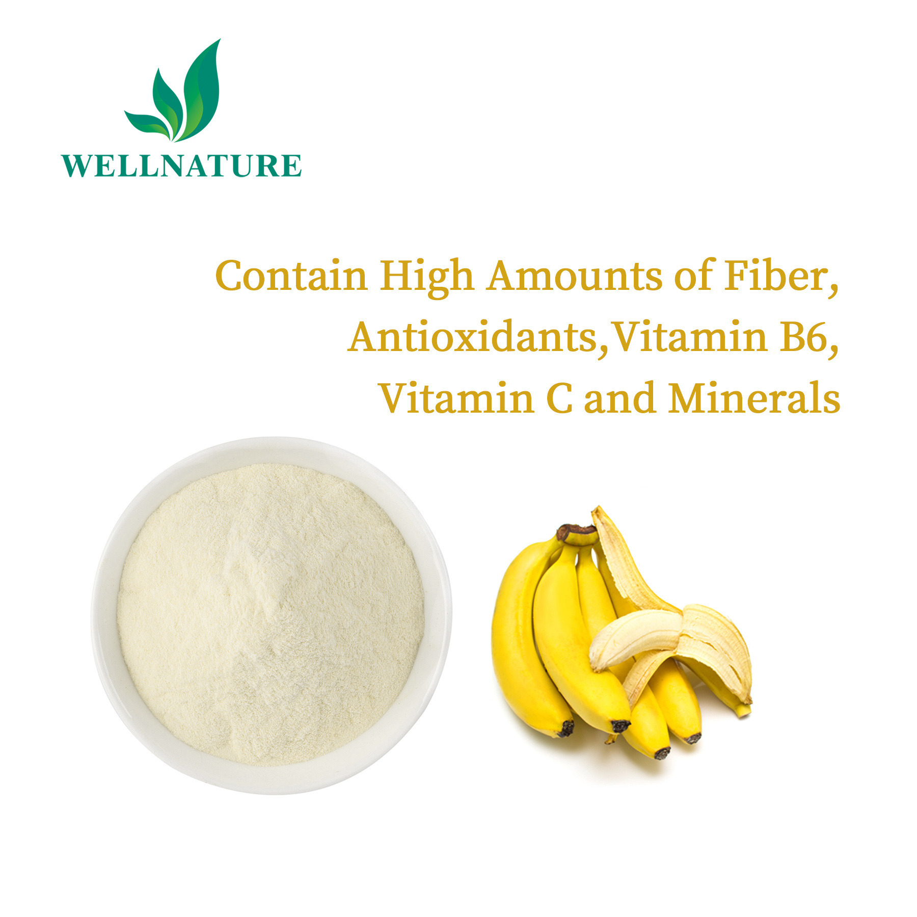 USDA Natural Organic 100% Pure Banana Extract Factory Sale Direct Banana Extract Powder High Quality Best Price Banana Powder