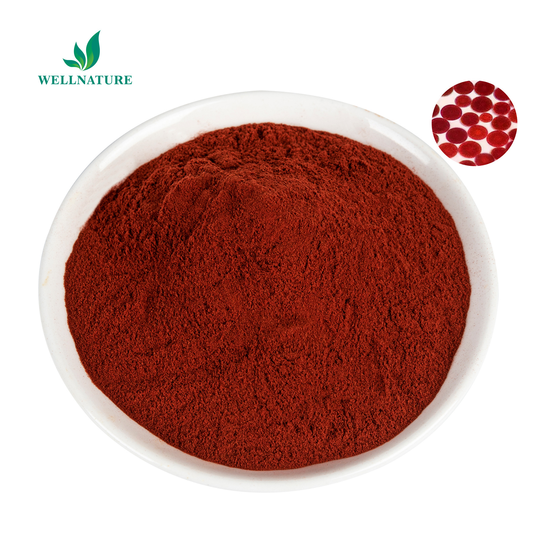 Bulk 10% Astaxanthin Powder Rhodymenia Red Algae /Haematococcus Pluvialis Extract Powder