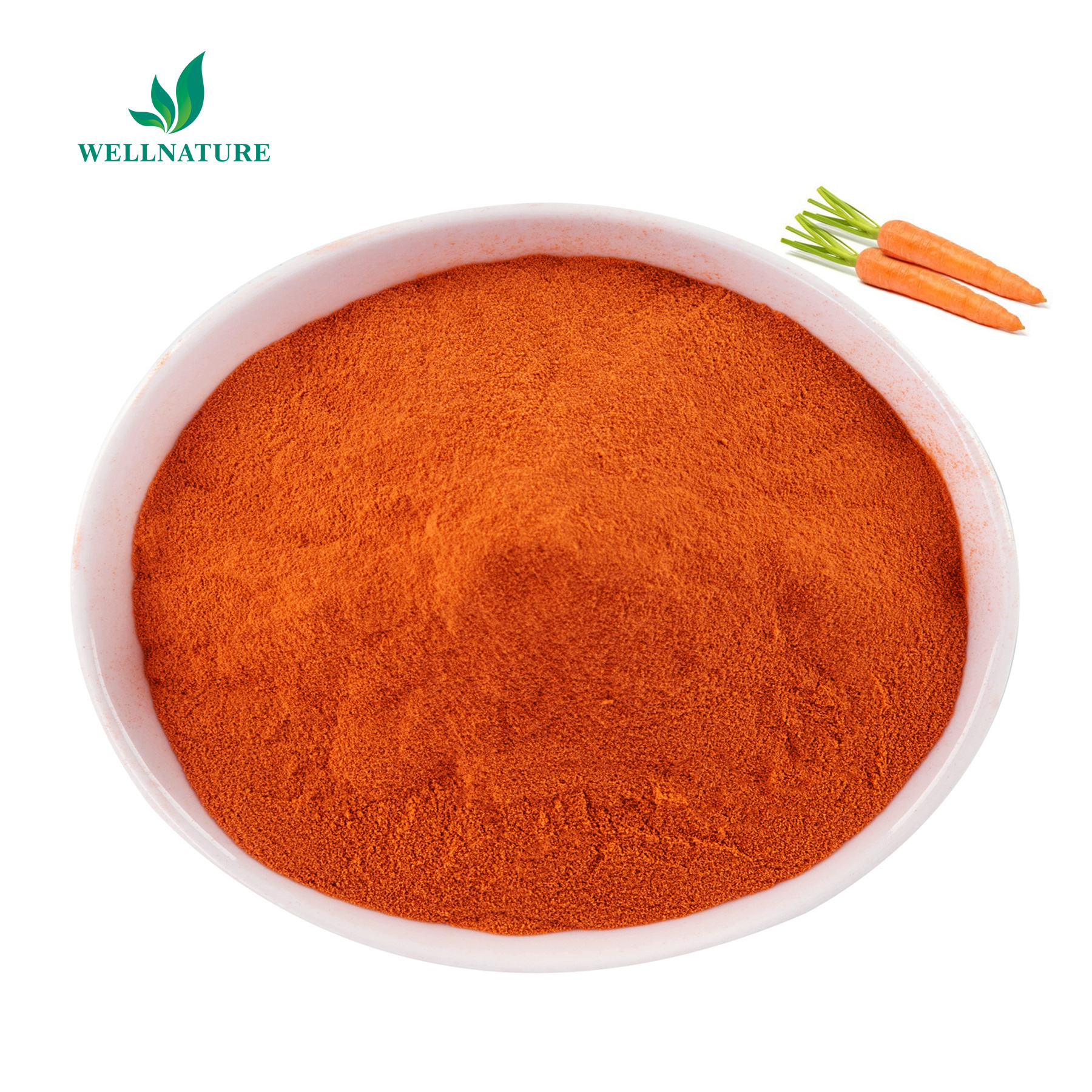 Wellnature Carrot Extract Beta Carotene Organic Natural 1% 3% Crystals Beta Carotene 98%