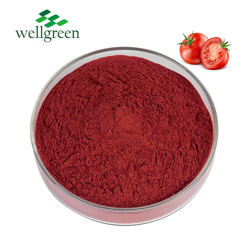 Pure White Crystal Powder Price 5%-98% Water Soluble Lycopene Tomato Extract