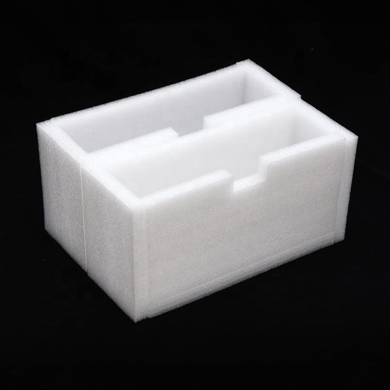 Custom Shapes Molded Cutting Insert Epe Foam Box Inserts For Packing And Shipping