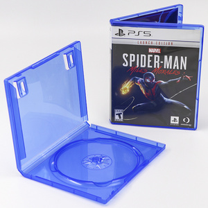 Clear Blue Cover PS 5 DVD Game Disc Storage Case Disk PS5 CD Game Card PS Box Packaging  for PS4 PS5 PS3  Playstation 3 4 5 Slim