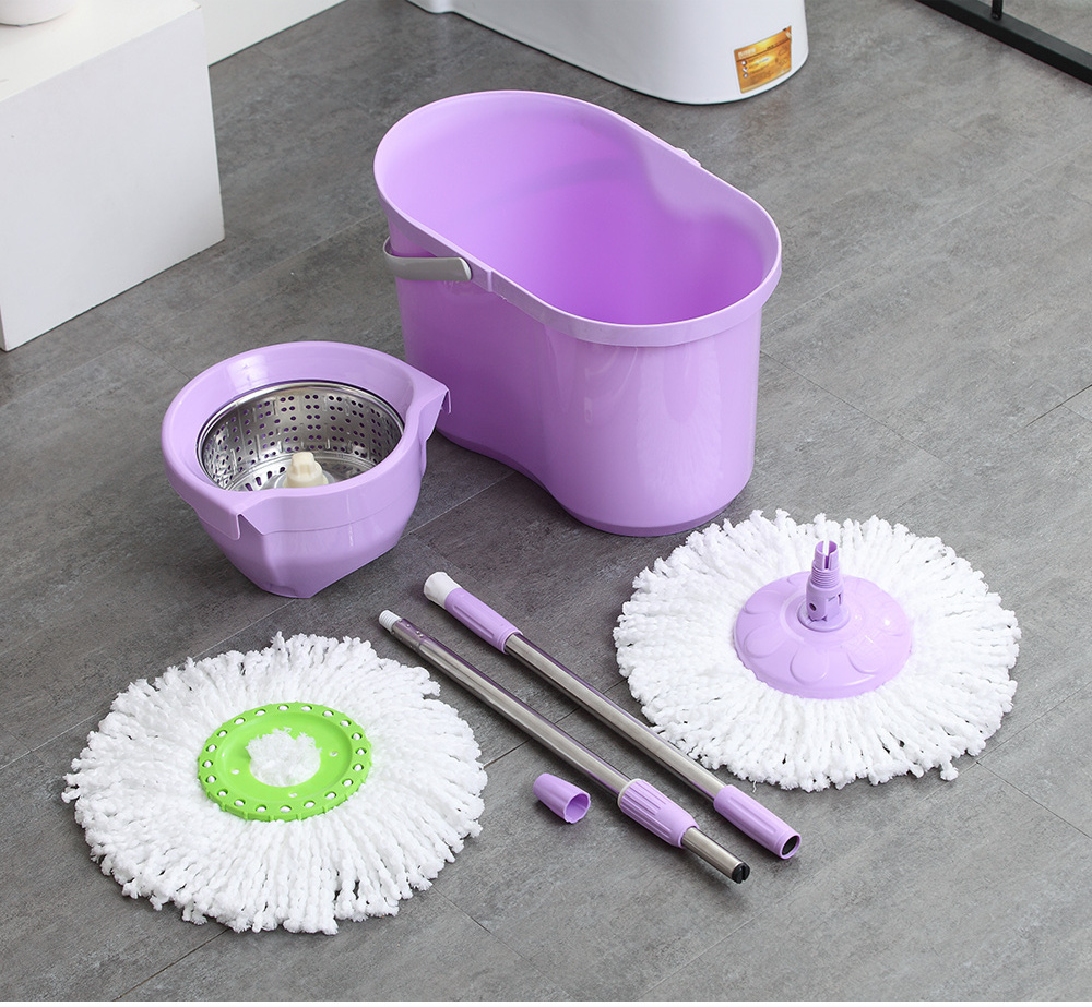 Household Microfiber 360 rotating magic mop with bucket