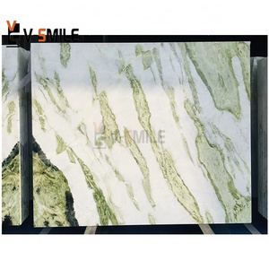 Wholesale price Little Jade green marble emerald green marble slab calacatta green marble for interior indoor decoration materia