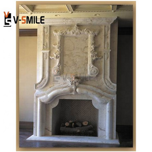 Wood burning fireplace custom marble fireplace fireplace for sale