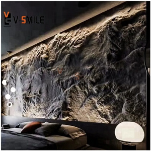 Luxury PU Faux Artificial Stone One Panel One Wall Decorative Wall Panel polyurethane Rock veneer panel