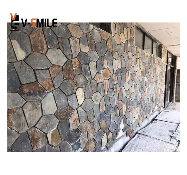 Grey Natural Culture Stone Panel And Stack Veneers Stone Ledge Stone For Wall Cladding Decoration