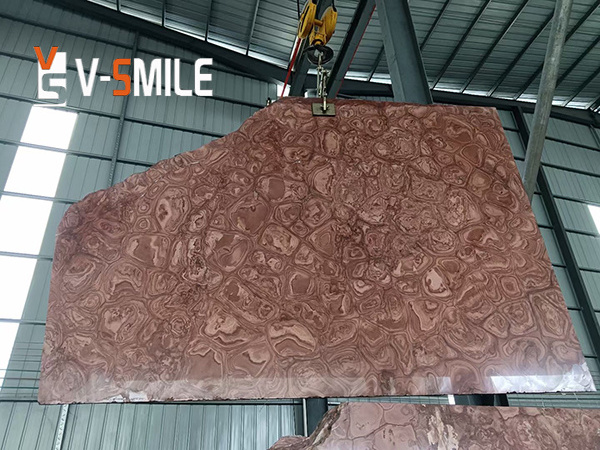 Polished Slabs Rosso Verona marble Rosso Sicilia   Red Asiago Marble slab