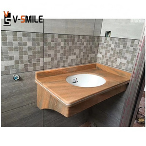 popular china polished sunset yellow marble customize tile wall flooring countertop stairs paving red marble countertops