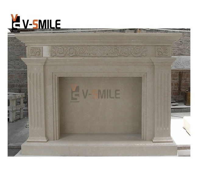 Wood burning fireplace custom marble fireplace fireplace for sale